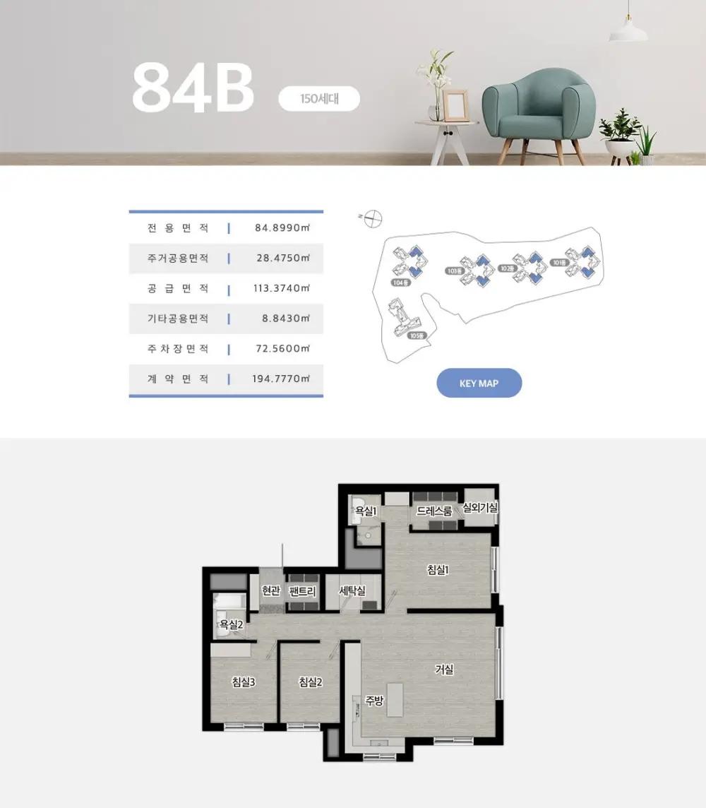 84B